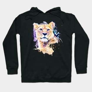 New Lioness Portrait Hoodie